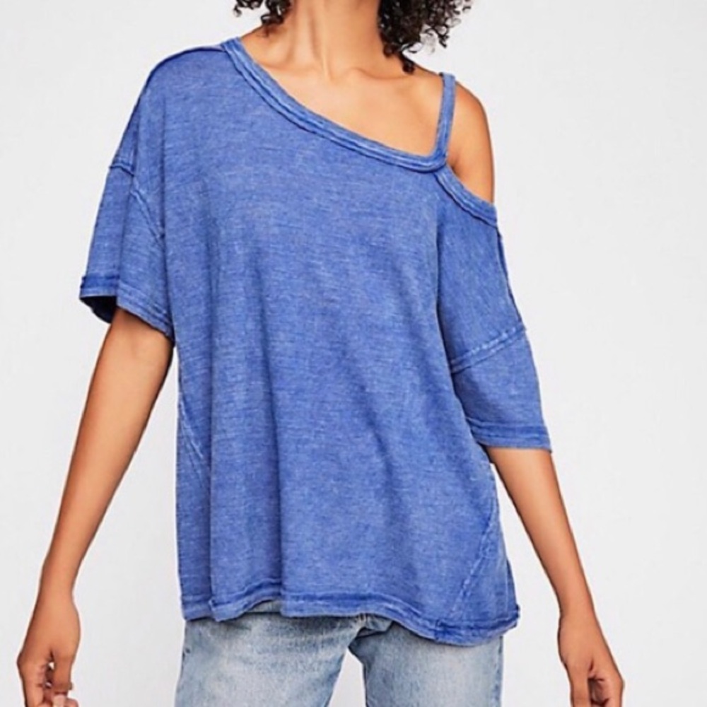 Free People Alex Cutout Tshirt